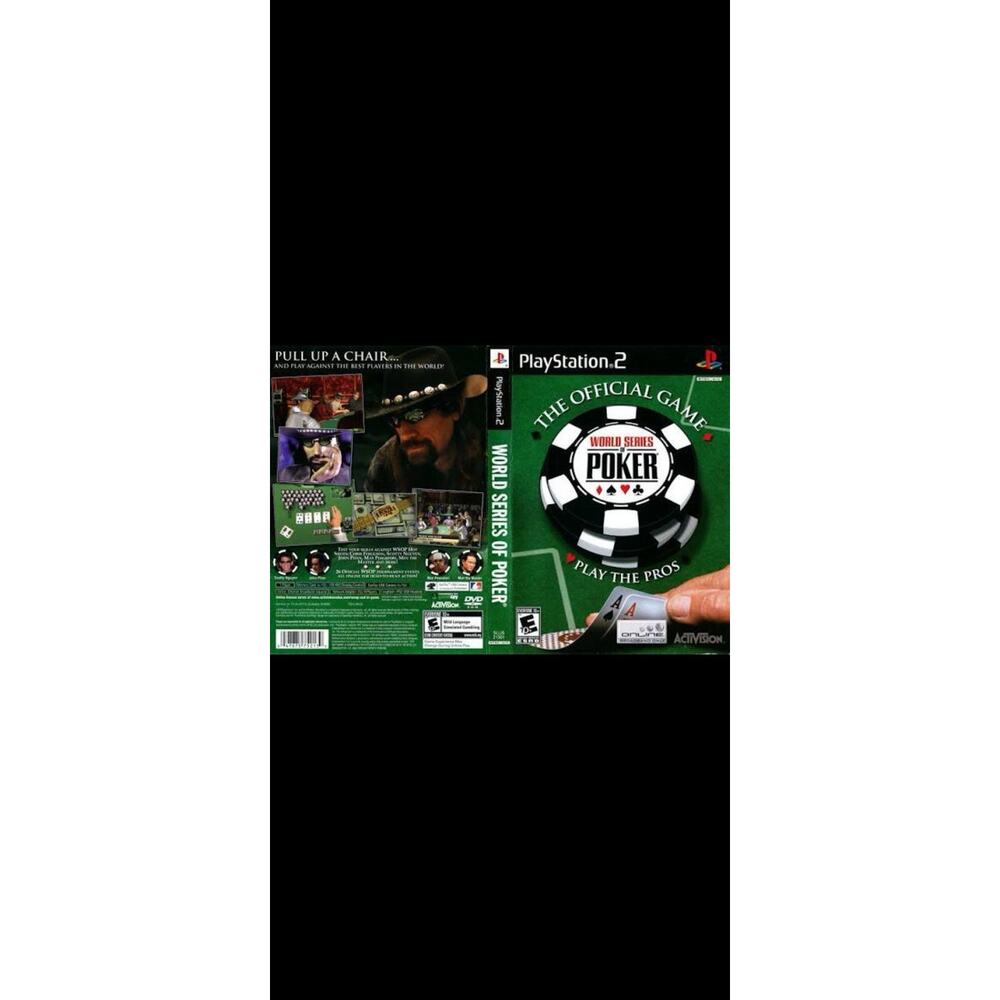 World Series of Poker - Playstation 2 Game Complete